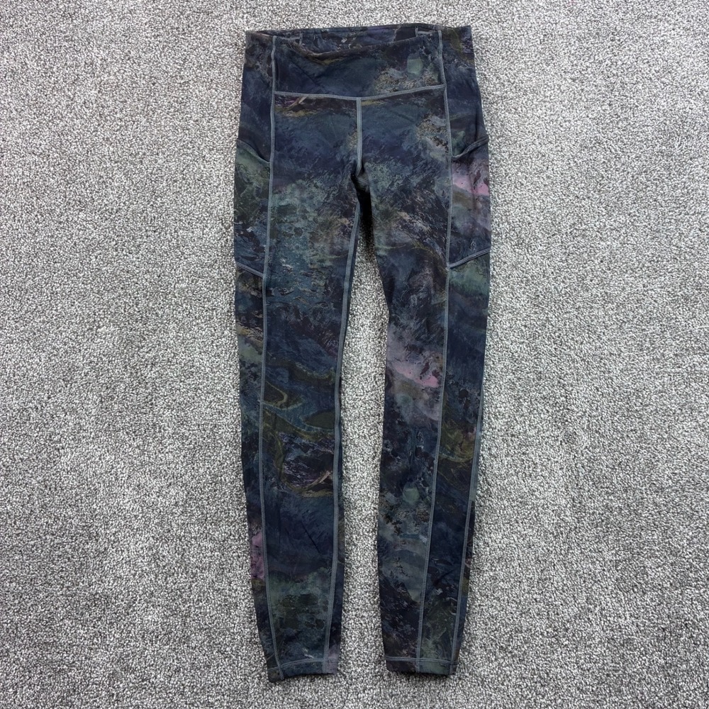 Lululemon Speed Up Tight Women's 4 Multicolor Luxtreme Running Leggings W5AUYS